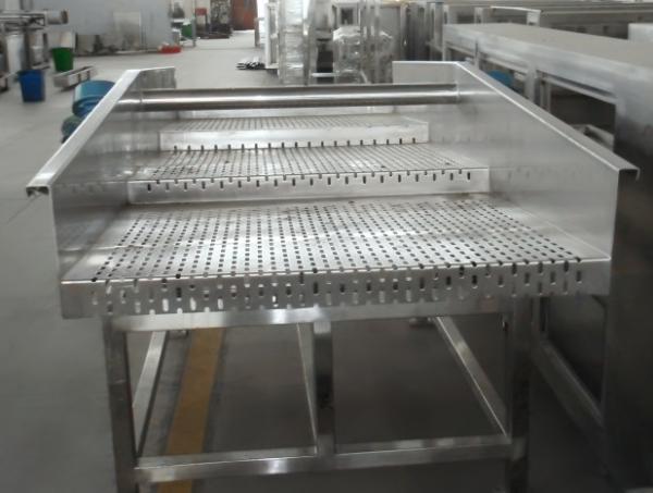 Quality Energy Saving Pickle Cutting Machine , Vegetable Washing Machine Automatic Temperature Control for sale