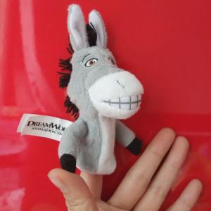 China Donkey Shrek's Friend Finger Puppet Plush Toys on sale