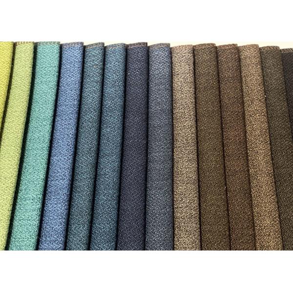 Acrylic Dyed Linen Sofa Fabric Double Faced Upholstery Seating Cover