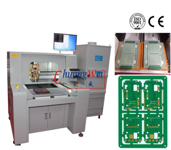 Quality Windows 7 Panasonic Motor 100mm/S PCB Router Machine for sale