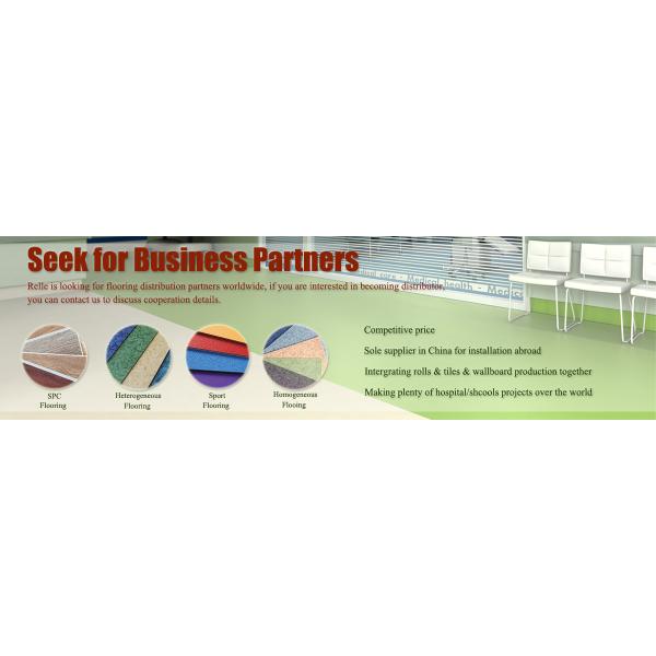 Distressed SPC Click Vinyl Flooring PVC SPC Waterproof Flooring 2m 2.5m Width