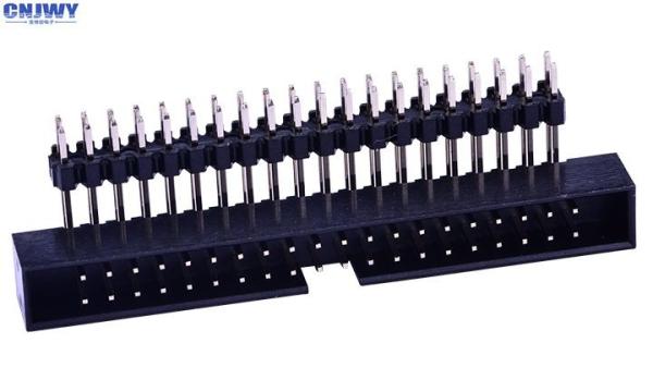 Quality Vertcial Wire To Board 2mm Pitch Pin Header , 2 * 20 Pin Wire To Board Connector for sale