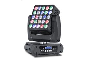 LED Matrix Light 5X5 Moving Head 25pcs 12W RGBW 4-in-1 Professional stage 25pcs*12W Matrix Light RGBW 4IN 1 leds stage