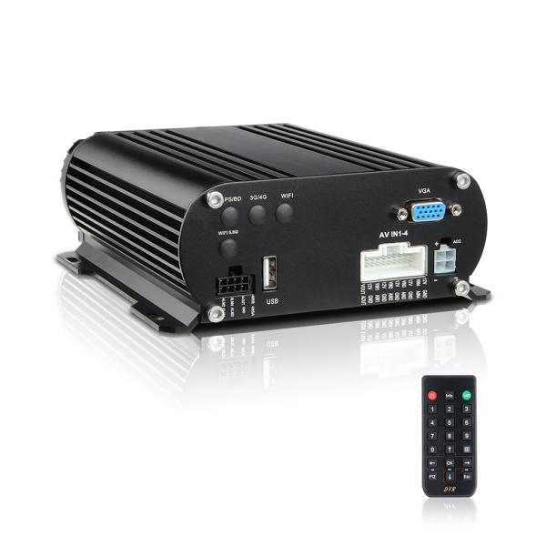 Quality Wifi 4ch Real Time DVR SD Card Vehicle Surveillance For Bus Truck Taxi for sale