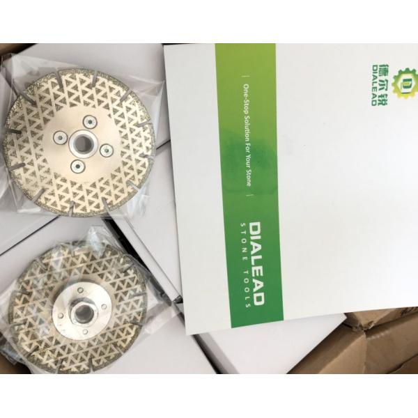 Double Sided Electroplated Diamond Cutting Disc For Marble Granite Quartz Grinding And Cutting