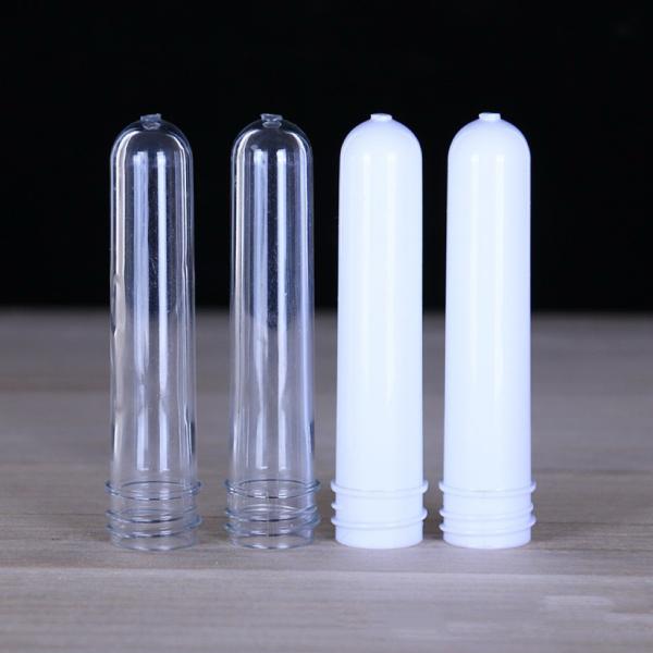 Quality Lightweight And Transparent PET Plastic Preforms With 100% Recyclability For Packaging for sale