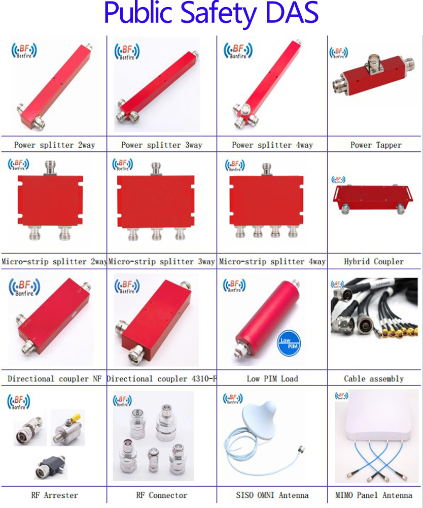 DIN Connector 617-4000MHz RF Power Splitter Power Divider 3 Way