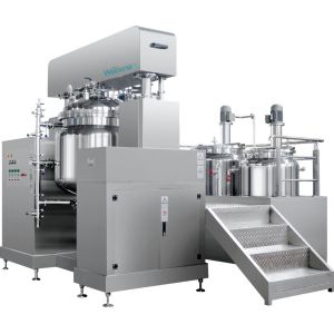 China Laboratory Vacuum Homogenizer Emulsifying Machine Electric Heating on sale