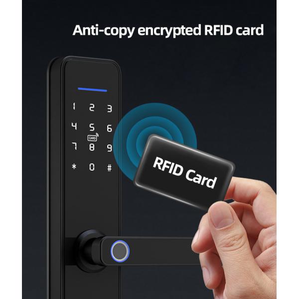 Keyless Tuya Smart Door Lock Anti Corrosion Bluetooth Home Locks