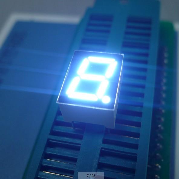 0.39 Inch single digit 7 Segment LED Display Common Anode Digital Indicator