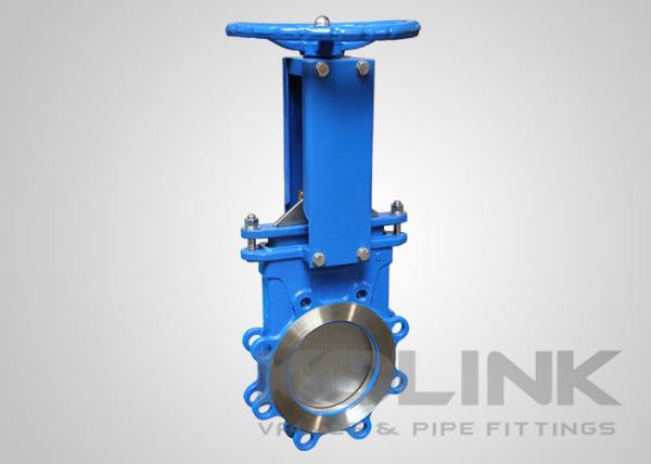 Quality Unidirectional Knife Gate Valve Lugged Cast Steel Class150 PN16 for sale