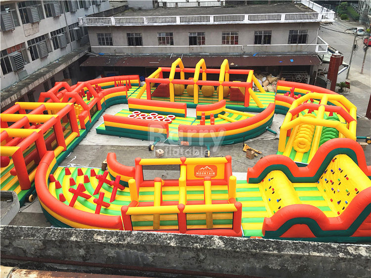 Giant Inflatable Obstacle Course