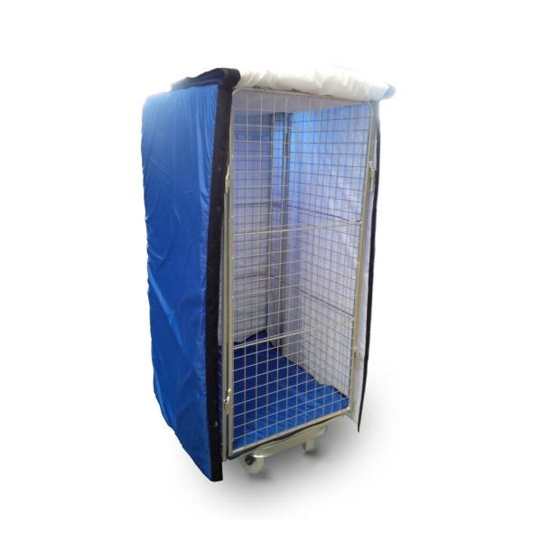 Quality Moisture Proof Roll Cage Cover Insulated PE Tesco Thermal Liner Cover for sale