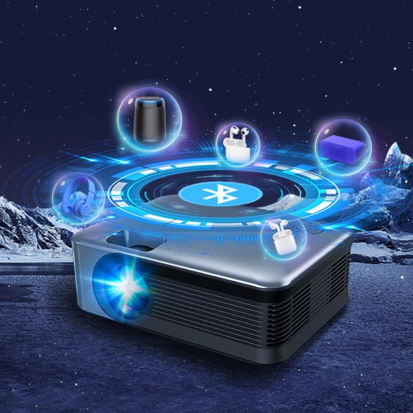 Portable WiFi Mobile Phone Mini Projector Multipurpose 1080P HD