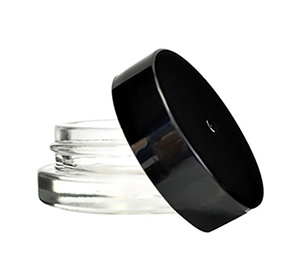 7ml Child Resistant Concentrate Container Clear Glass Jar for Wax Dab Oil