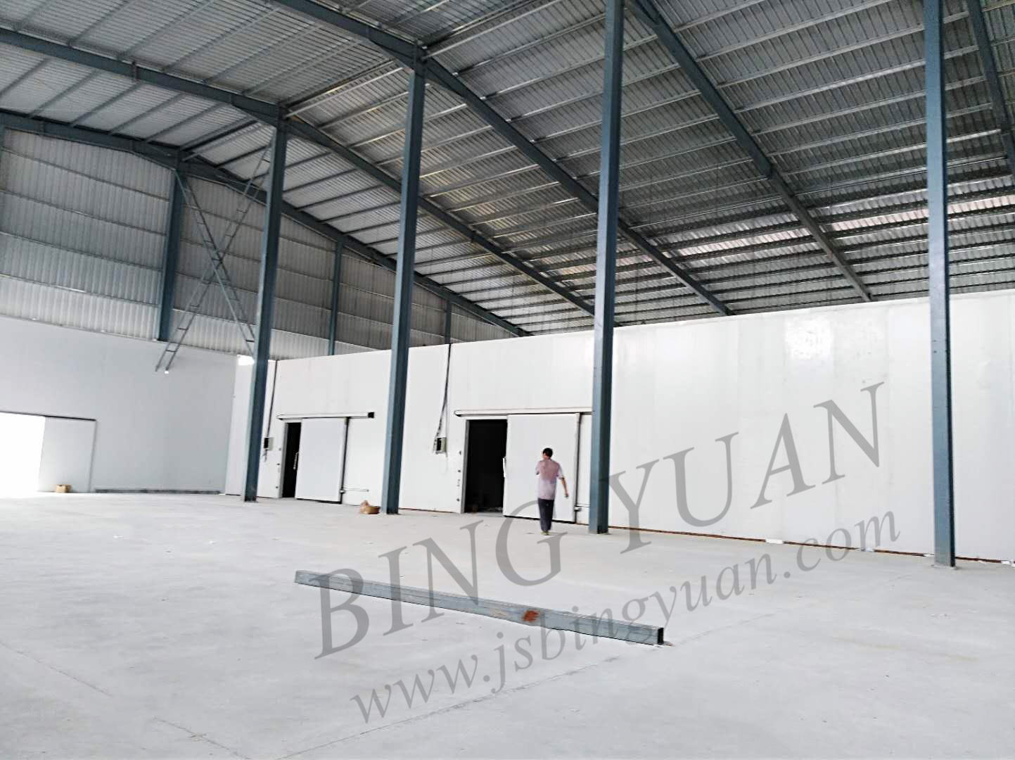 building designing price supermarket cool food meat PU modular chiller Cold Storage Room for potato