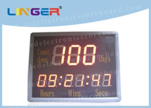 Buy cheap 8'' 200mm Digital Countdown Clock , Portable Shot Clock IR Remote 12kgs product