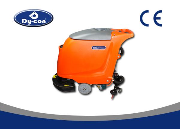 Quality Semi Automatic Walk Behind Floor Washers Scrubbers Plastic Material Handle for sale