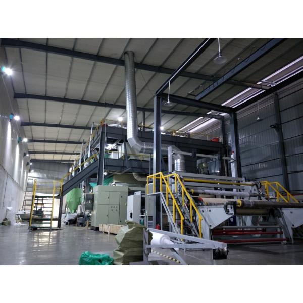 ISO9001 CE Certificate SSS PP Spunbond Nonwoven Fabric Machinery for Mask Making and Baby Diaper