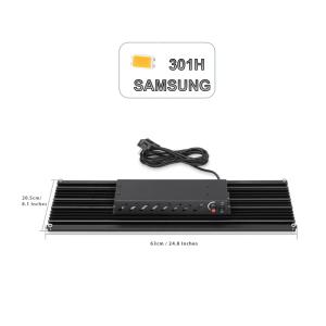 240 Watt LED Grow Light Panel Samsung LM 301H Mix Oslon SSL Red 660nm IR 730 &LG UV