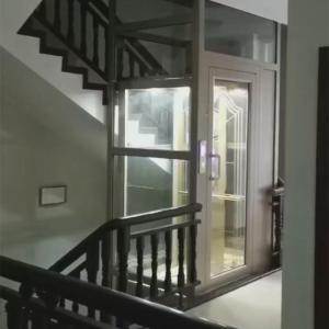 Small Space Running Smoothly Compact Home Elevator Shaftless