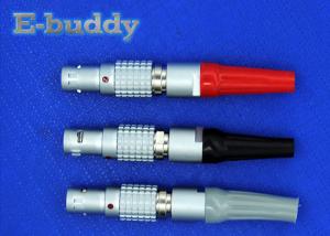 0B/1B/2B FGA circular cable connectors corlorfull sleeve push pull lemo connectors