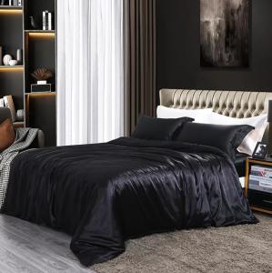 China Queen Size 2.5m Mulberry Silk Bed Sheet Set Breathable OEM ODM on sale