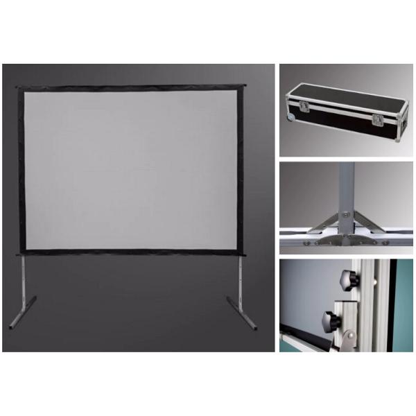 2D Matt White Fast Fold Screen For Office / School Education Training Centre