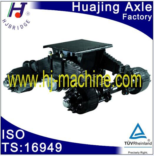Quality 24T-36Ton trailer bogie axles system for sale