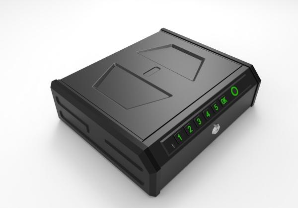 Quality Sturdy Fingerprint and Digital Code Gun Safe for Home Security Steel Plate Width 370mm for sale
