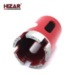 Granite 370mm Drill Bit Diamond Customizable 3 Core Drill Bit 5/8-11 Thread
