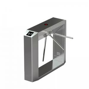 Buy cheap Waist Height Tripod Turnstile Gate Intelligent Access Door Manual / Automatic Operate product