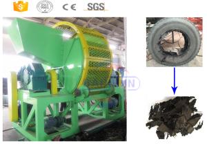 China High capacity used truck tyre cutting shredder machine for sale with CE on sale
