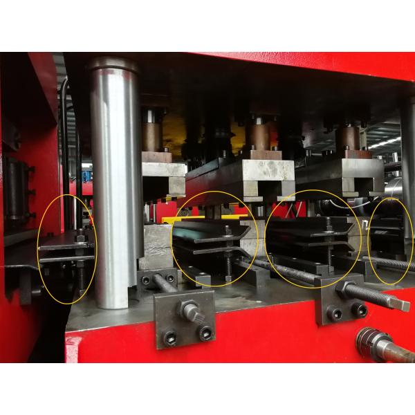 Automatic Hydraulic C Z Interchangable Purlin Roll Forming Machine With Pre - Punching And Motor Driven
