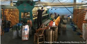 China Vegetable Mesh Net Raschel Warp Knitting Machine Reusable on sale