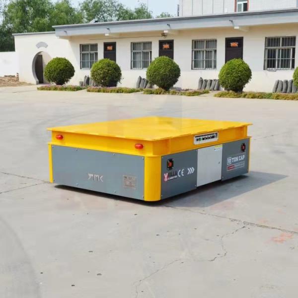 Quality 10T Material Mold Transfer Cart Wireless Remote Control Battery Operated for sale