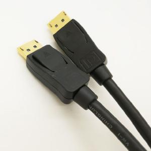 Black PVC Jacket Bidirectional 6.6FT Dp To Dp Cable