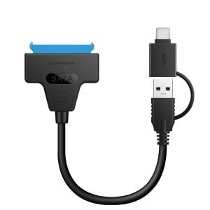 China Adapter SATA III USB 2.0 3.0 3.1 To Serial ATA 22 Pin Converter Hard Disk W/ UASP on sale