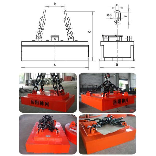 Wire Rod Magnetic Lifting Handle Rectifier Control For Large Blooming Billet