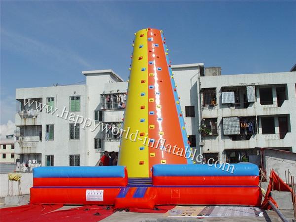 Quality inflatable rock climbing wall , inflatable climbing wall for sale