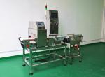 High speed combined metal detection and check weigher machine for metal