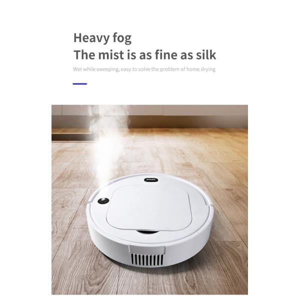 90Min 120m2 Robot Vacuum For Carpet Intelligent Home Appliances