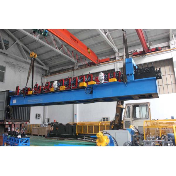 Automatic Hydraulic C Z Interchangable Purlin Roll Forming Machine With Pre - Punching And Motor Driven
