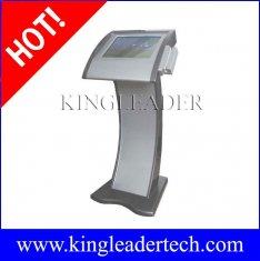Internet self-service kiosk with magnetic cardreader   custom kiosk design TSK8009
