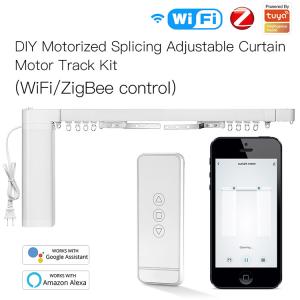 China 3m 4m 5m Voice Control Smart Curtain Motor on sale