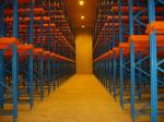 Q235 / 345 Warehouse Storage Drive In Pallet Racking Drive Through Racks For