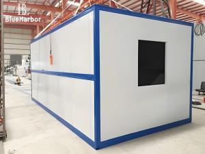 China Prefabricated Folding Container House Foldable Mobile Container House on sale