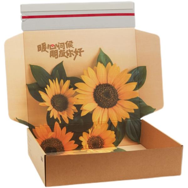 Folders Corrugated Cardboard Shipping Box Double Sided Tape