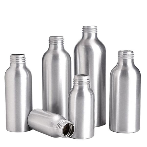 Quality 20ml 65ml Perfume Aluminum Cosmetic Bottles Mist Spray Dia 40mm for sale