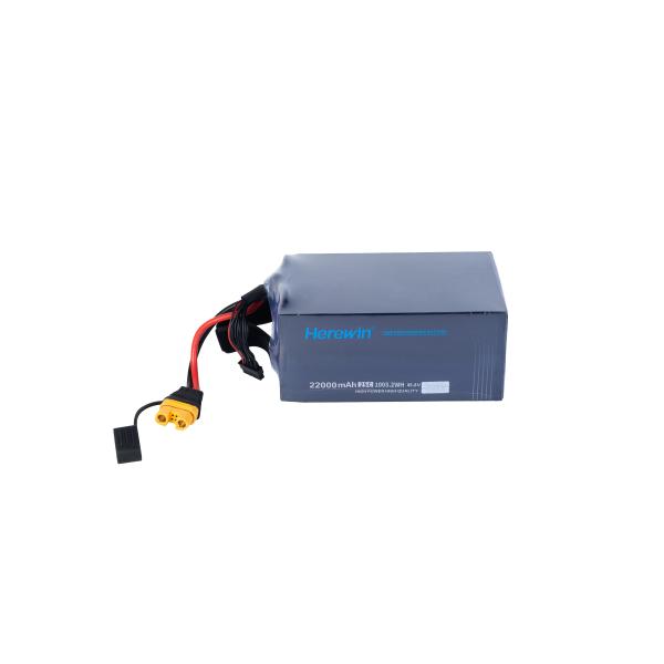 MSDS UN38.3 BIS Herewin 12s Lipo Battery Pack UAV Battery 22Ah 45.6V 25C Fast Charge